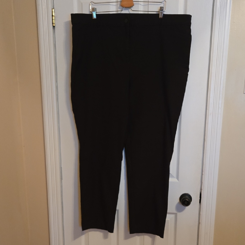 Women's Classic Black Trousers